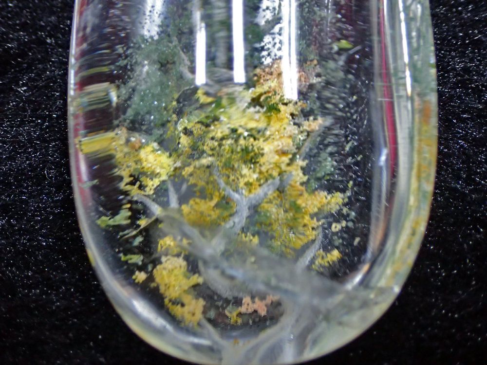 天然石】ガーデン水晶＿鶴(76g)