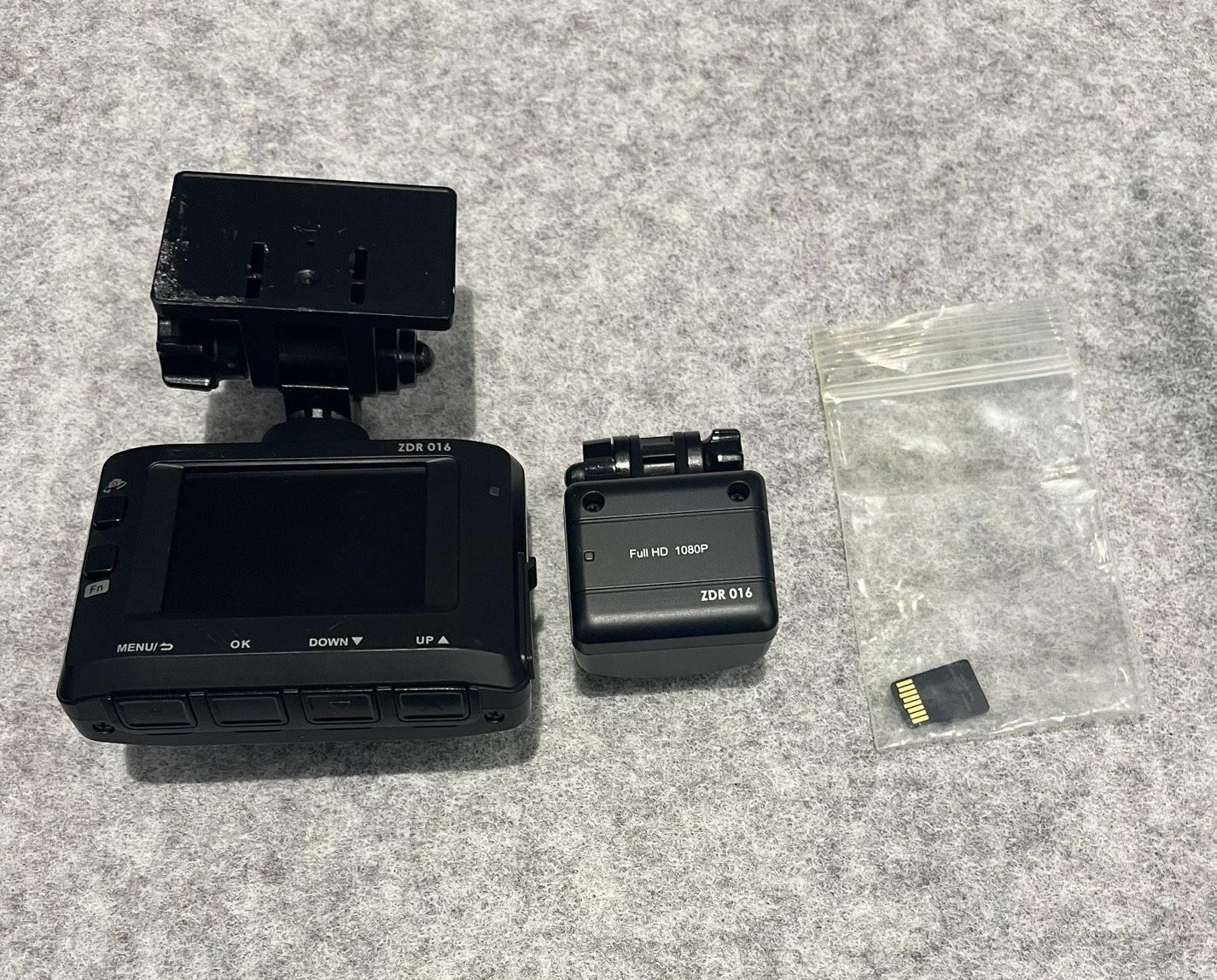 コムテック ZDR016 ドラレコ前後 中古 COMTEC ドライブレコーダー ZDR