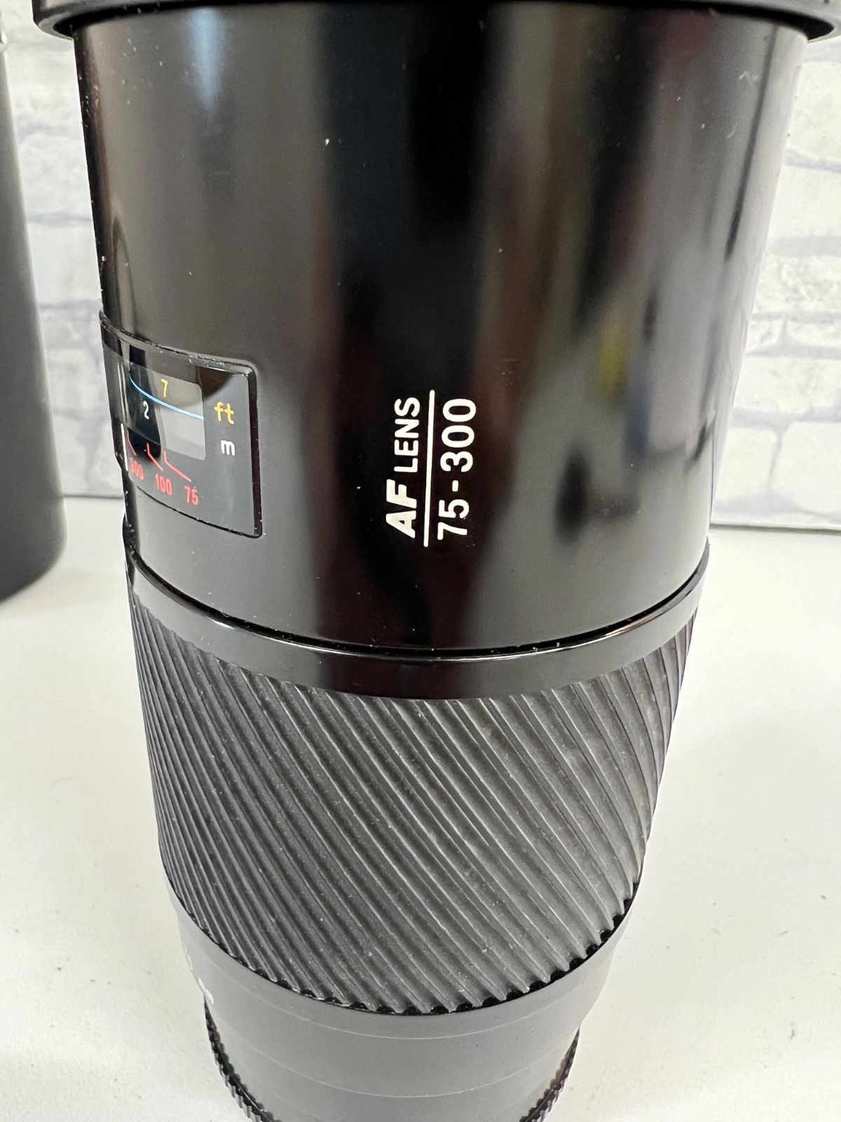【中古品】　ミノルタ　望遠レンズ　AF LENS　75-300　専用ケース付き 中古品】 ミノルタ 望遠レンズ AF LENS 75-300 専用ケース付き
