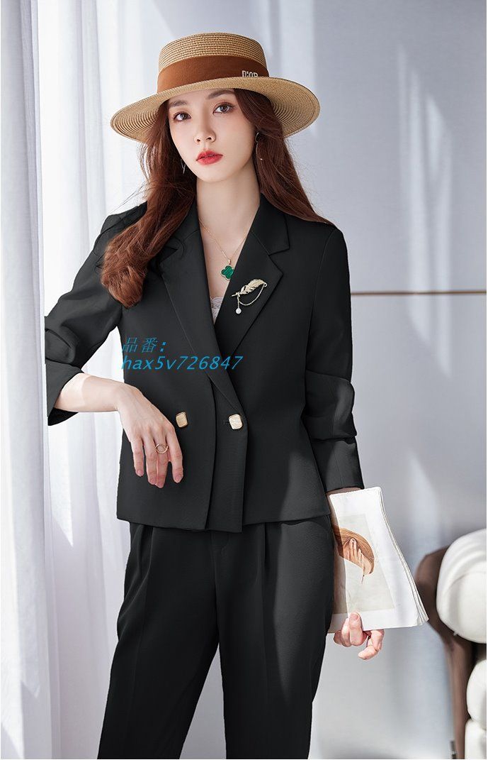 スーツセット レディース パンツセット 20代30代40代 事務服 スーツジャケット ビジネススーツ 入学式 セレモニー オシャレ カジュアル 卒業式 ママ 通勤 hax5v726847 MAAHADDERANG_COM