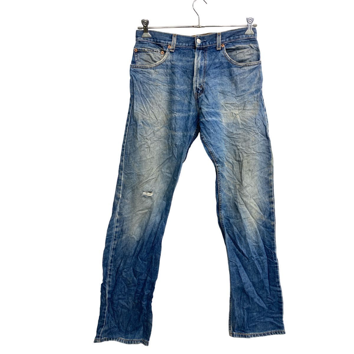 Levi's 517 デニムパンツ W32 リーバイス ブーツカット ブルー コットン 古着卸 アメリカ仕入 2311-690
