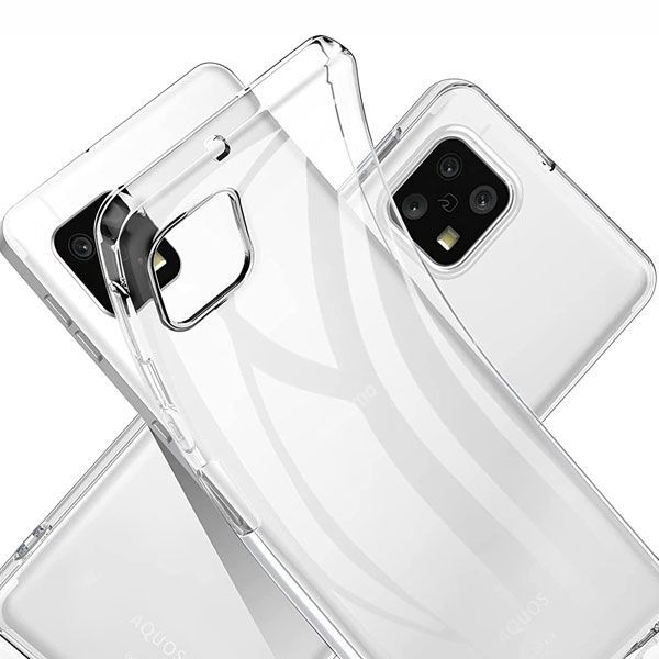 AQUOS sense6 クリアケース ソフトケース アクオス センス6 