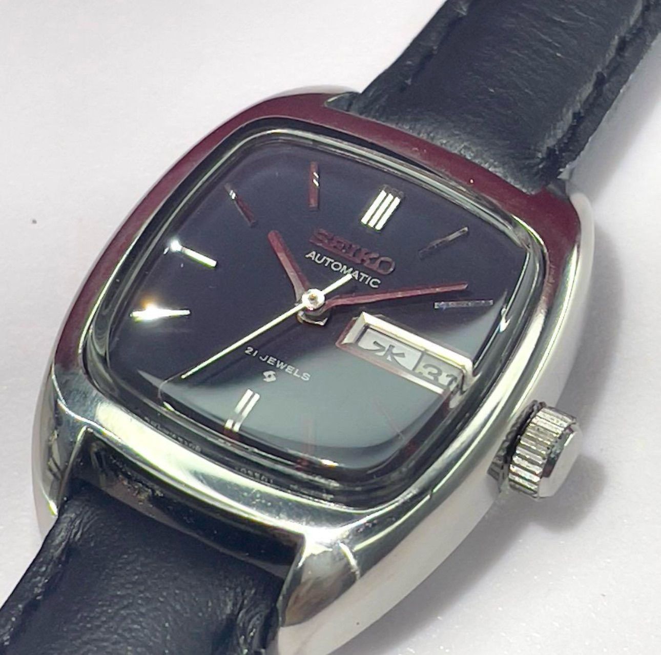 ★OH済 新品同様 70s SEIKO 自動巻 風防純正ガラス交換済 腕時計 ☆OH済 新品同様 70s SEIKO 自動巻 風防純正ガラス交換済 腕時計
