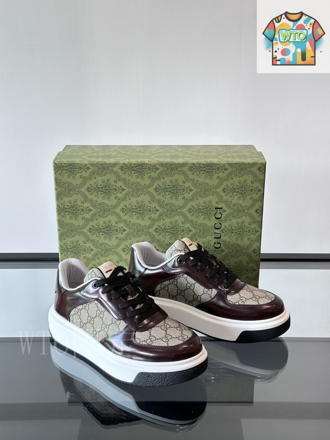 みのりゅうGUCCI メンズ　シューズ✨ Gucci メンズ スニーカー10-RC33 - メルカリ