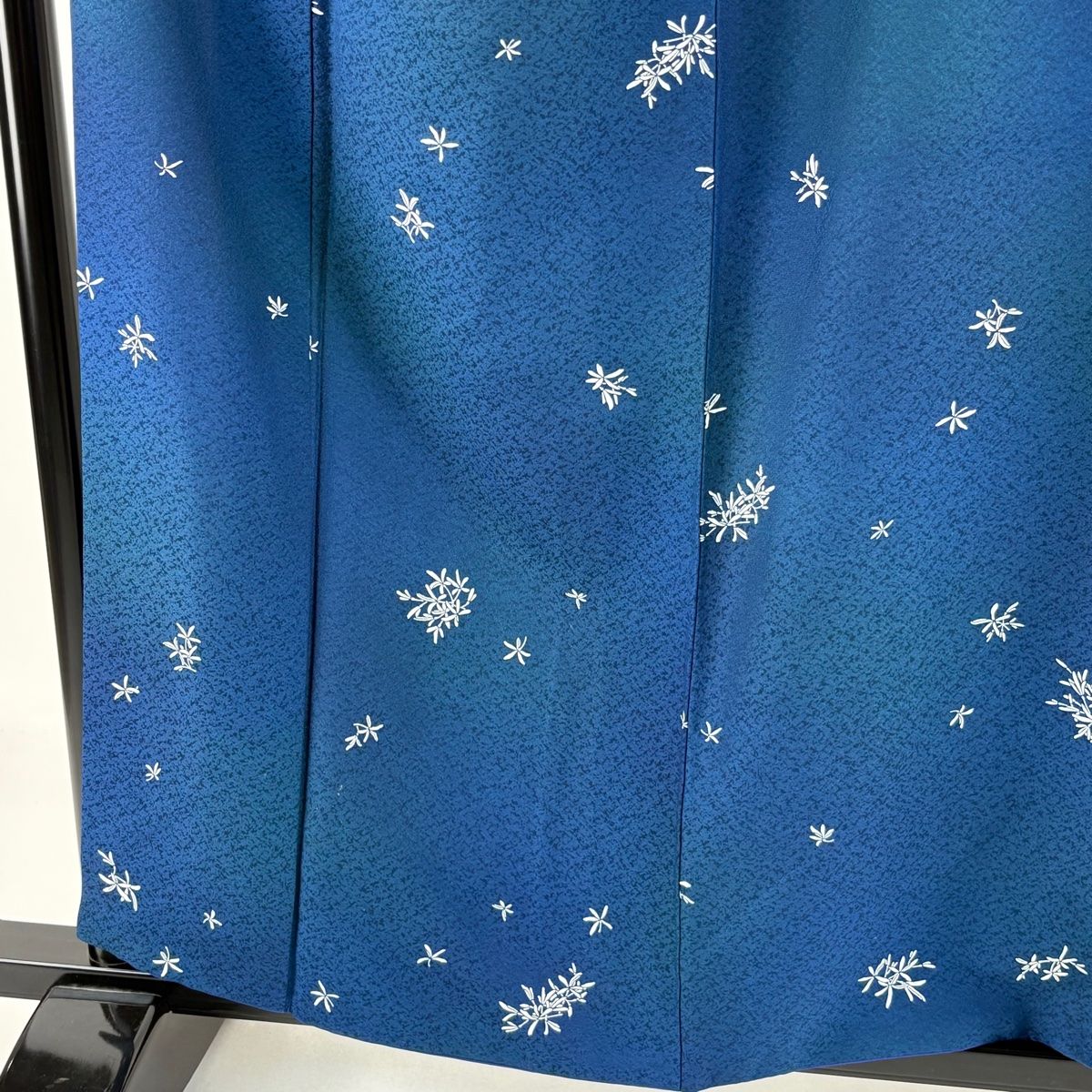 美品 小紋 水色 ぼかし 氷割れ 身丈164cm 裄丈67cm 袷 お洒落 訪問着 身丈163cm 裄丈63.5cm S 袷 草花 ぼかし 青灰色 正絹 名品