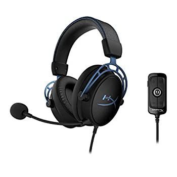 【中古】HyperX Cloud Alpha S ゲーミング ヘッドセット 7.1サラウンドサウンド 低音調節スライダー ブルー 2年保証 HX-HSCAS-BL/WW ( 4P5L3AA )