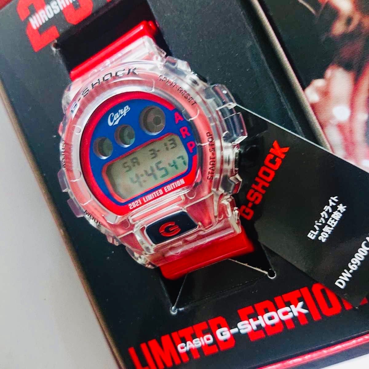 G-SHOCK G-ショック×広島東洋カープ 3つ目 2021年限定モデル 腕時計 ウォッチ DW-6900CARP21-1JR - メルカリ