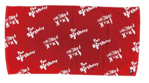 チバユウスケTHE BIRTHDAY大判バスタオル The Birthday（ザ・バースディ）チバユウスケ タオル バスタオル