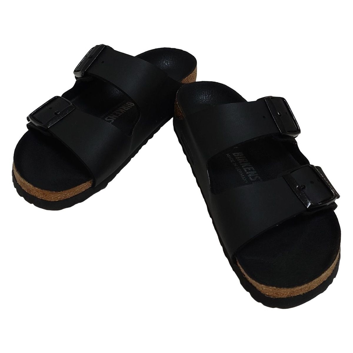 BIRKEN STOCK(ビルケンシュトック) サンダル 37 レディース - 黒