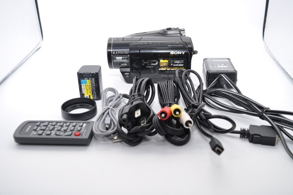 SONY フルハイビジョンビデオカメラ Handycam ハンディカム HC9 ブラック HDR-HC9
