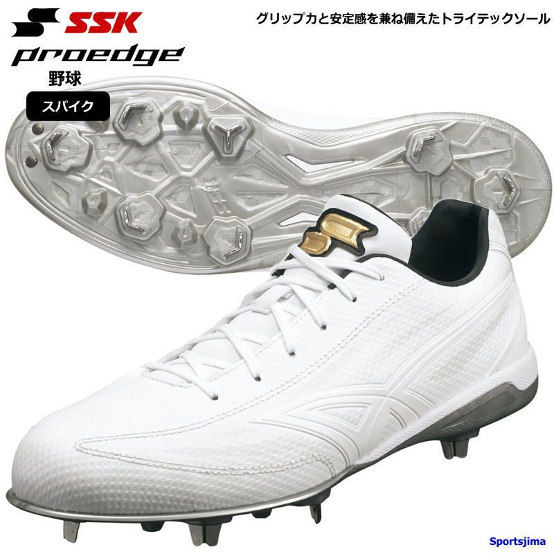 プロエッジ スパイクシューズ 28.0 ネイビー×ホワイト　エスエスケイ エスエスケイ SSK プロエッジ RU-LWF ESF3234RLW スパイク │Z