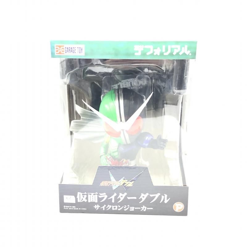 デフォリアル 仮面ライダーW ダブル サイクロンジョーカー デフォリアル 仮面ライダーダブル サイクロンジョーカー 完成品