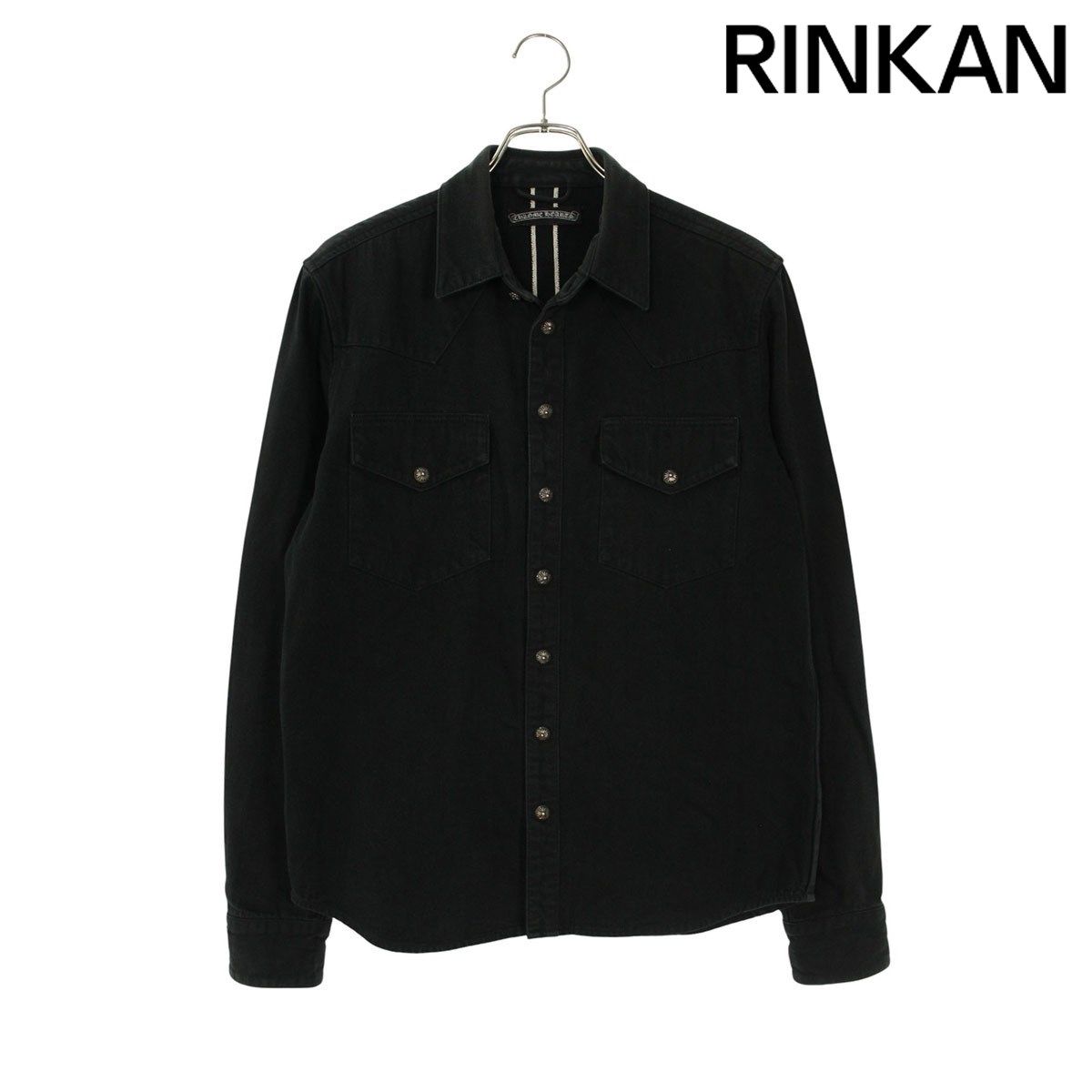 クロムハーツ デニムパンツ シルバー クロスボールボタン JVPタグ付き