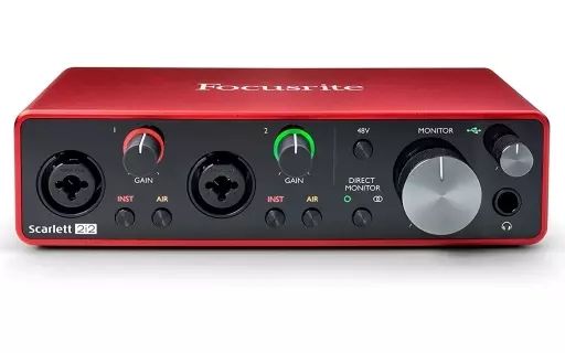 focusrite scarlett 美品 本体USBケーブルのみ