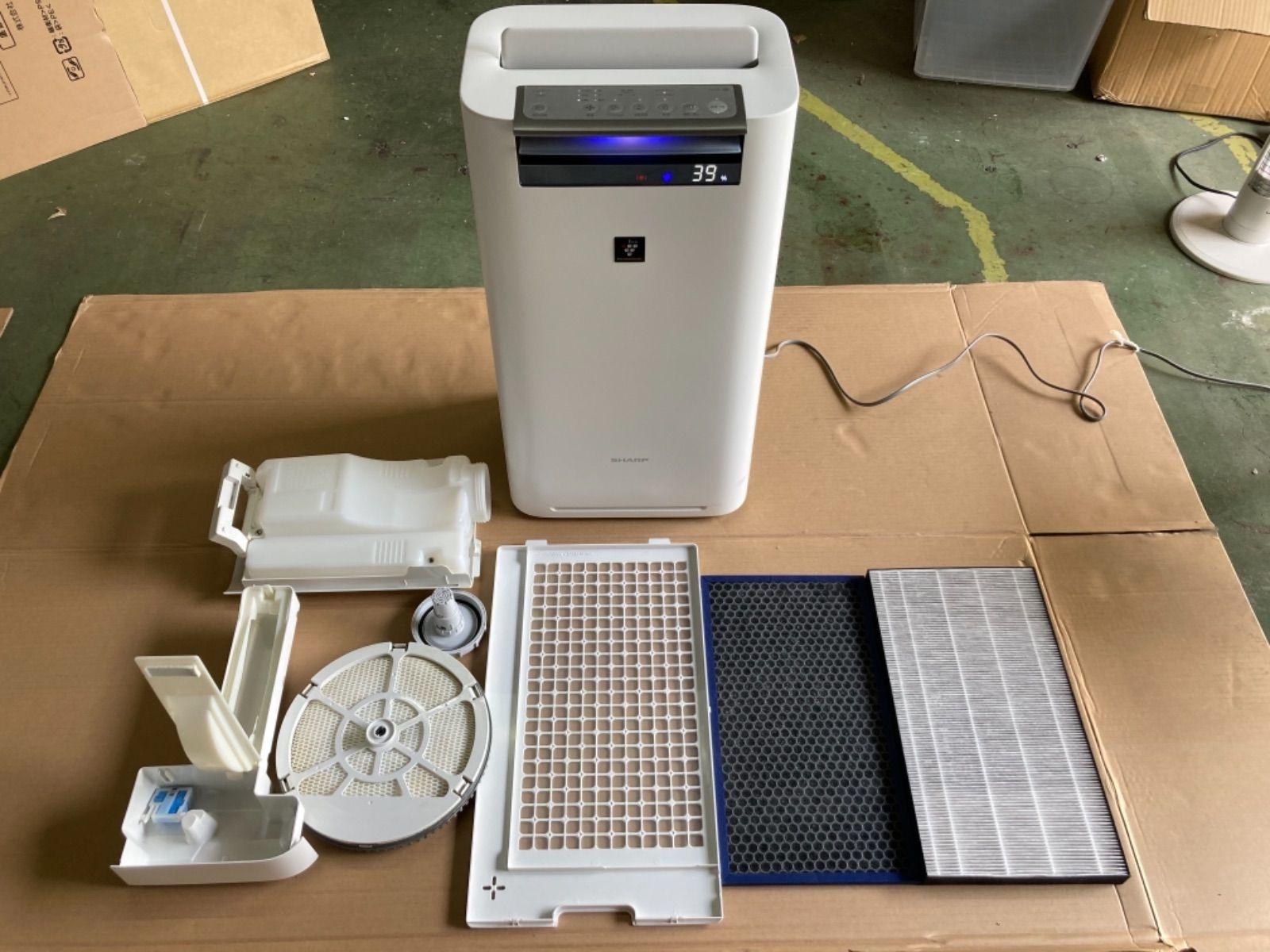 ○ SHARP、加湿空気清浄機、プラズマクラスター25000、HS50
