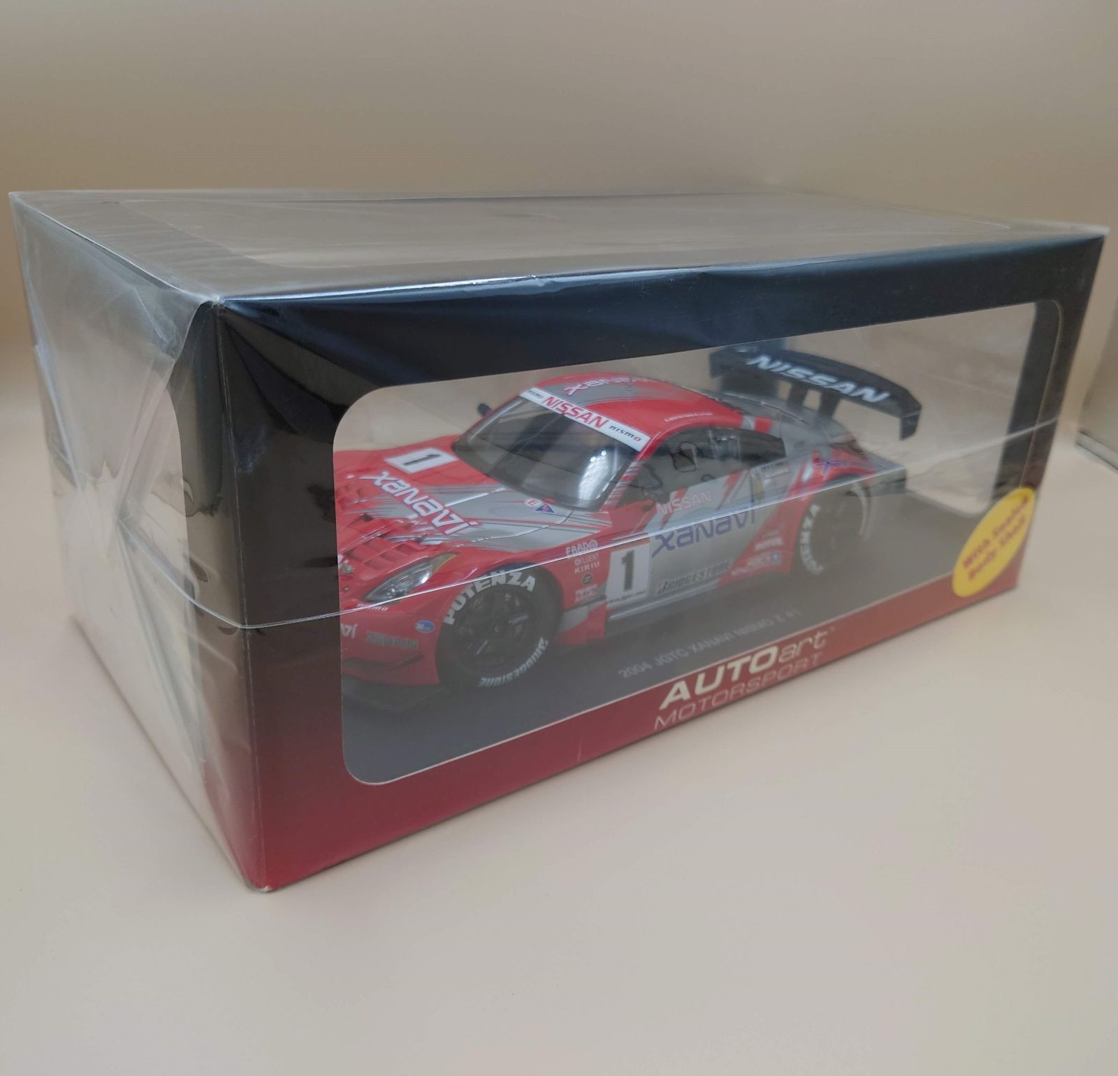 1/18 日産 フェアレディZ FAIRLADY Z XANAVI JGTC 2004 NISMO #1