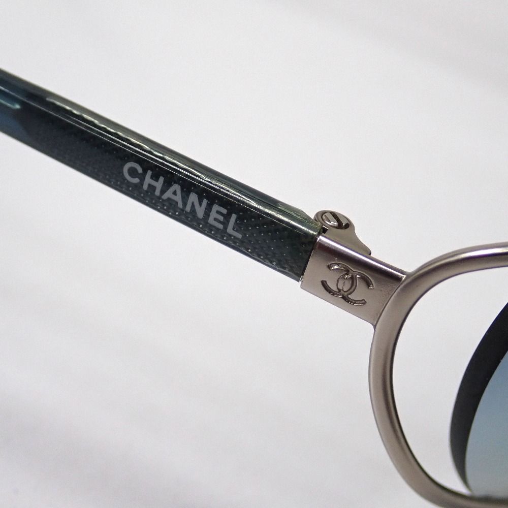 CHANEL, サングラス,ブルー系, 中古 
