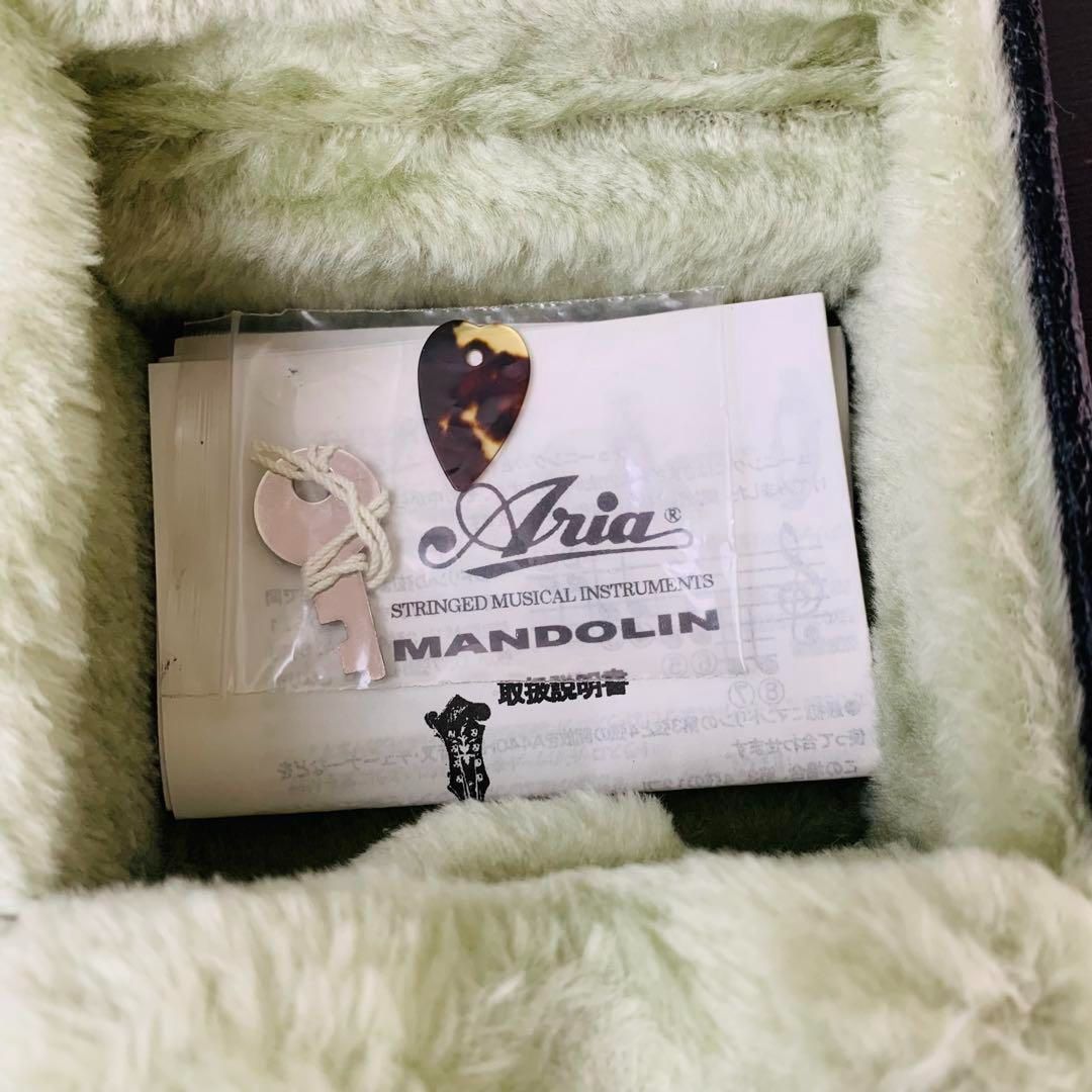 美品】Aria AM-200/BS マンドリン 8弦 ハードケース付 アリア Made in