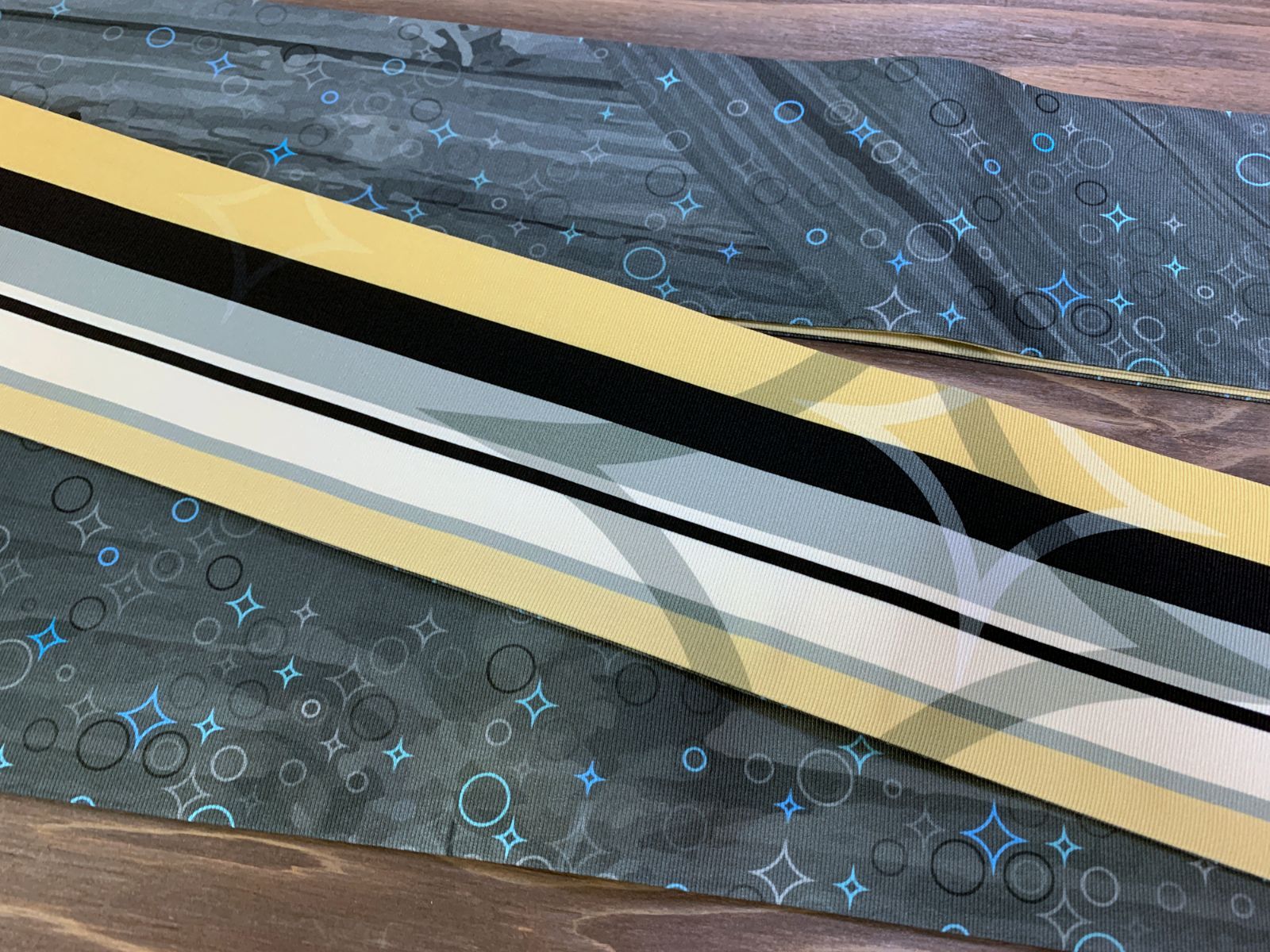 着物三河 モノグラム 角帯 長尺430㎝ ♥品