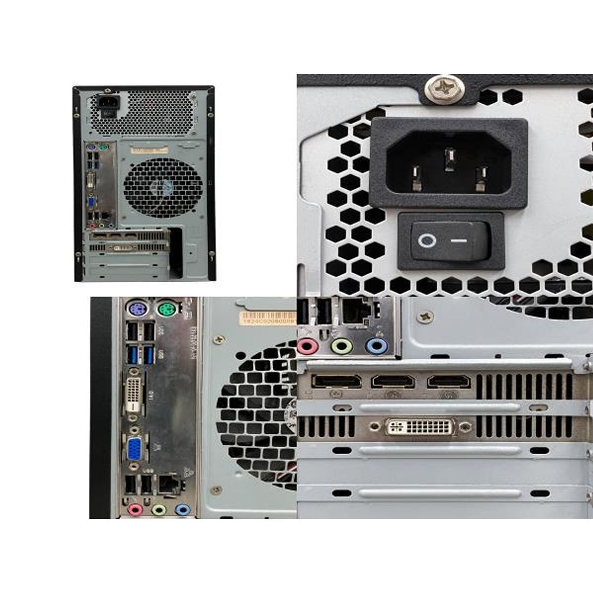 自作パソコン H81M-P33 デスクトップパソコン i7 4790K 16GB SSD 256GB 