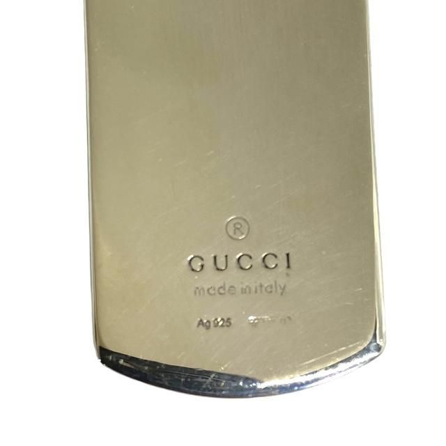 ☆グッチ　マネークリップsv925☆　希少品 グッチ GUCCI マネークリップ メンズ INTERLOCKING インター