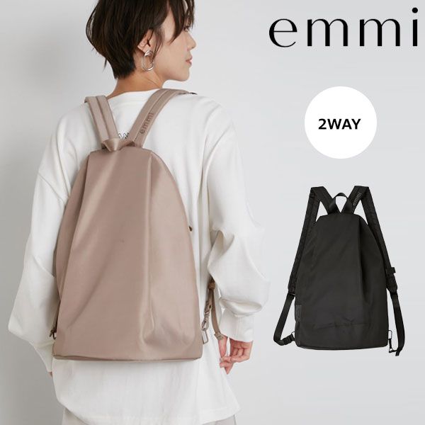 Emmi バッグ パック emmi yoga エミヨガ emmi atelier エミ アトリエ eco撥水ベーシックバックパック リュック 13wgb239302 13wgb249306 スポーツBAG ヨガ ジムバッグ カードケース付き セレクトショップムー Yahoo 店 - 通販 - Yahoo ショッピング