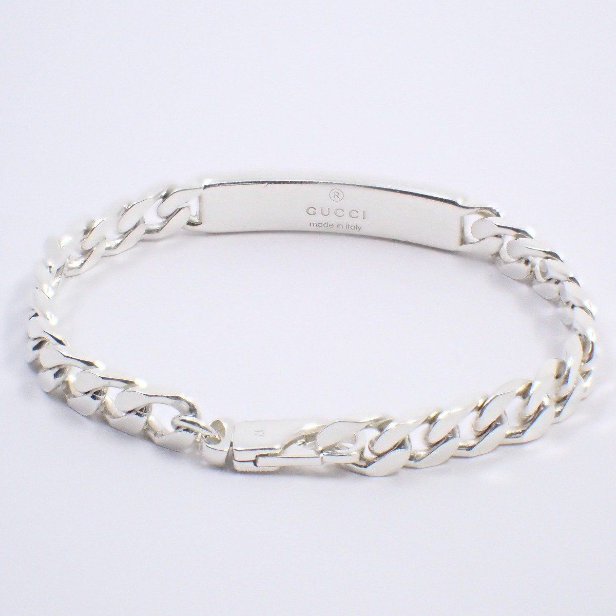 GUCCI グッチ ブレスレット 喜平チェーン シルバー925 5176d958b7f59308a5770adffc331f
