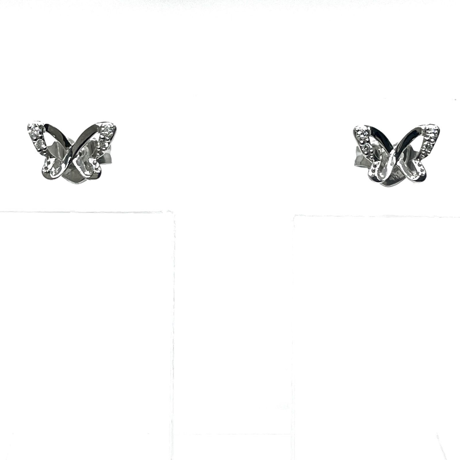 STAR JEWELRY / スタージュエリー バタフライ ダイヤピアス Pt950 0.02ct INFINITE BUTTERFLY - メルカリ