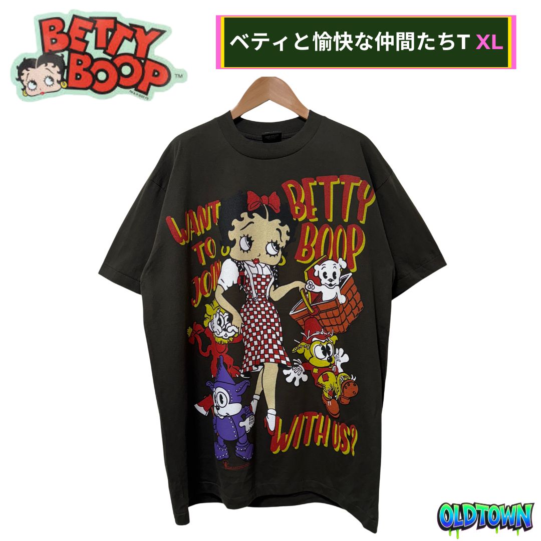vintage 激レア　ベティちゃん　Betty　キャラクターtシャツ　古着 ヴィンテージ vintage betty boop tシャツ ベティちゃん - メルカリ