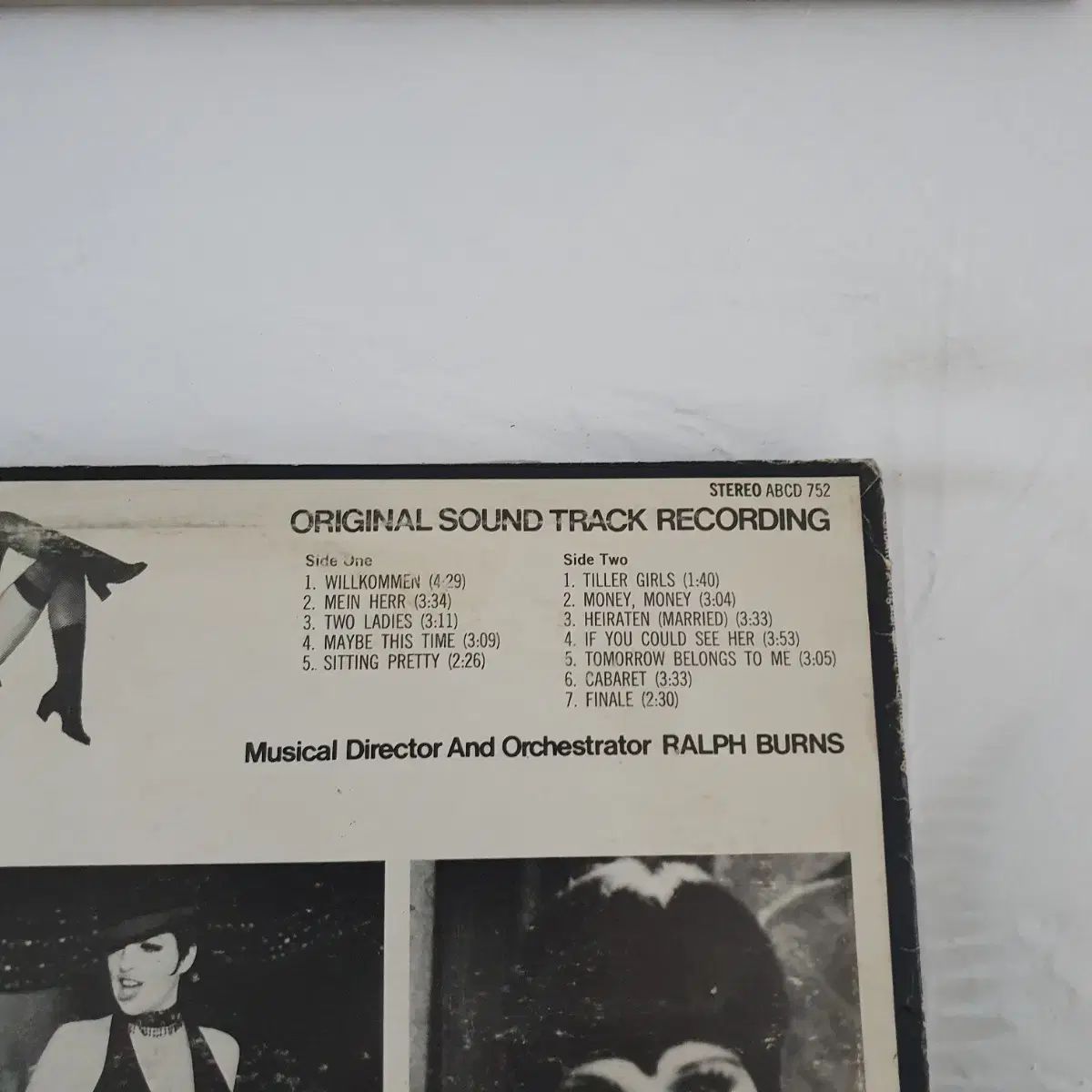 的確な キャバレー OST オリジナル THE SOUND トラック 録音 LP 1972 アメリカンディスク 最安値に挑戦！