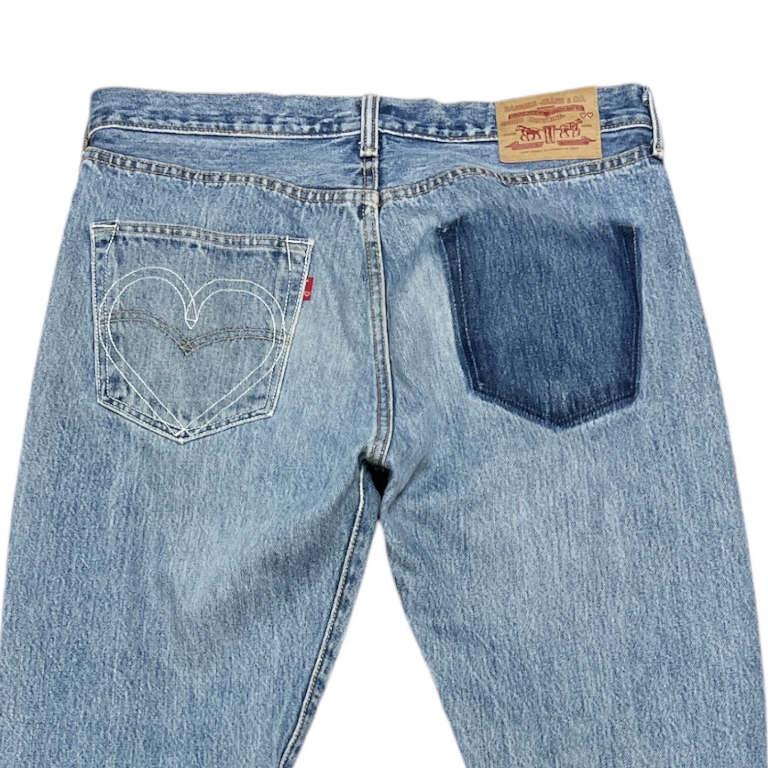 BASICKS　Reworked Denim Pants