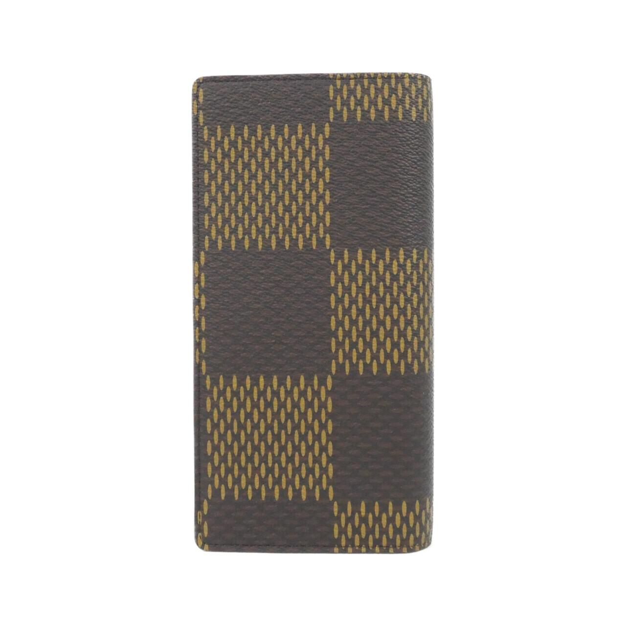 ルイヴィトン ダミエ ジャイアント LVスクエアード ポルトフォイユ ブラザ N60393 財布