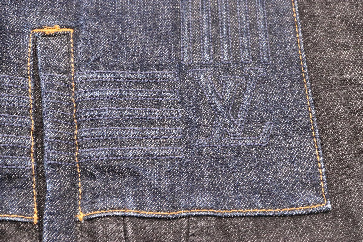 中古美品】LV Louis Vuitton ルイヴィトン カラコラム デニム