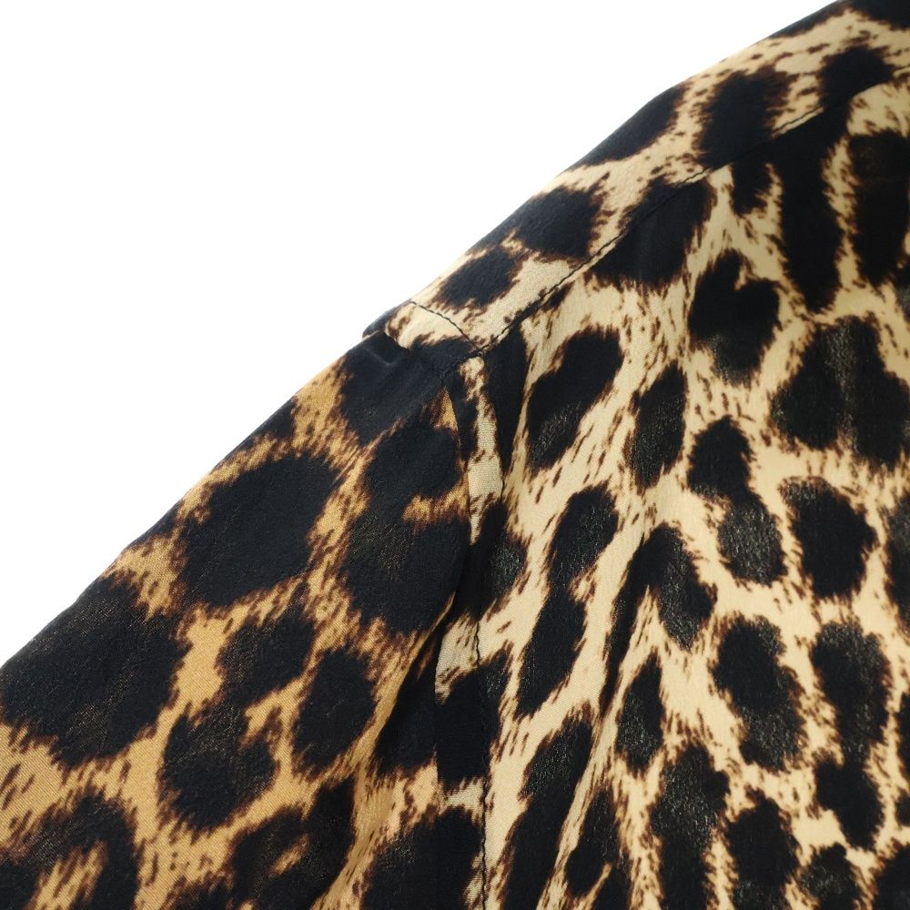 SAINT LAURENT PARIS (サンローランパリ) レオパード シルク 長袖  