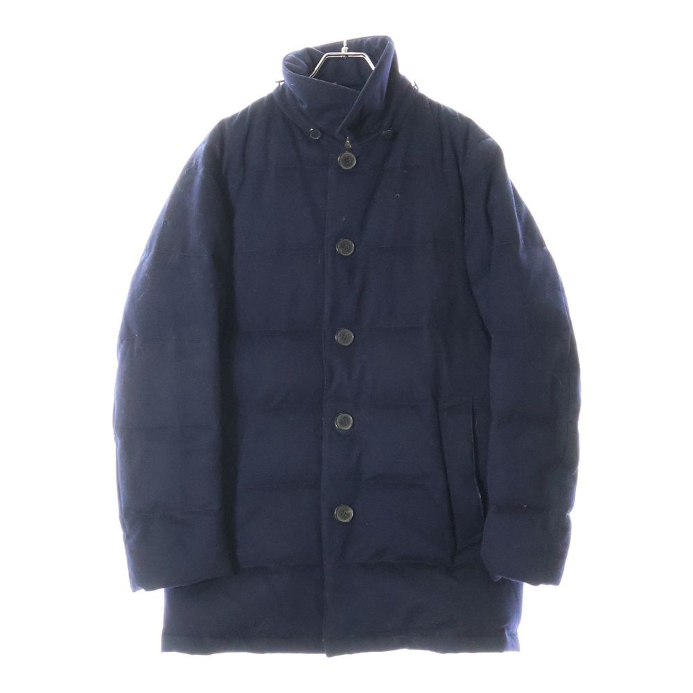 MACKINTOSH マッキントッシュ ウール ジップアップ ダウンコート ネイビー GD-001-L