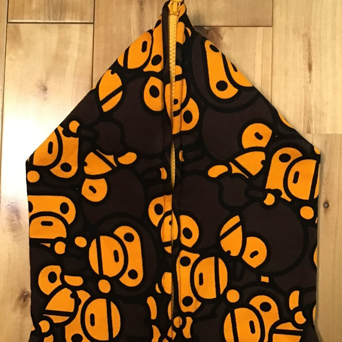 エイプ　マイロ フルジップ パーカー Mサイズ a bathing ape A BATHING APE アベイシングエイプ アニマルサファリ マイロ