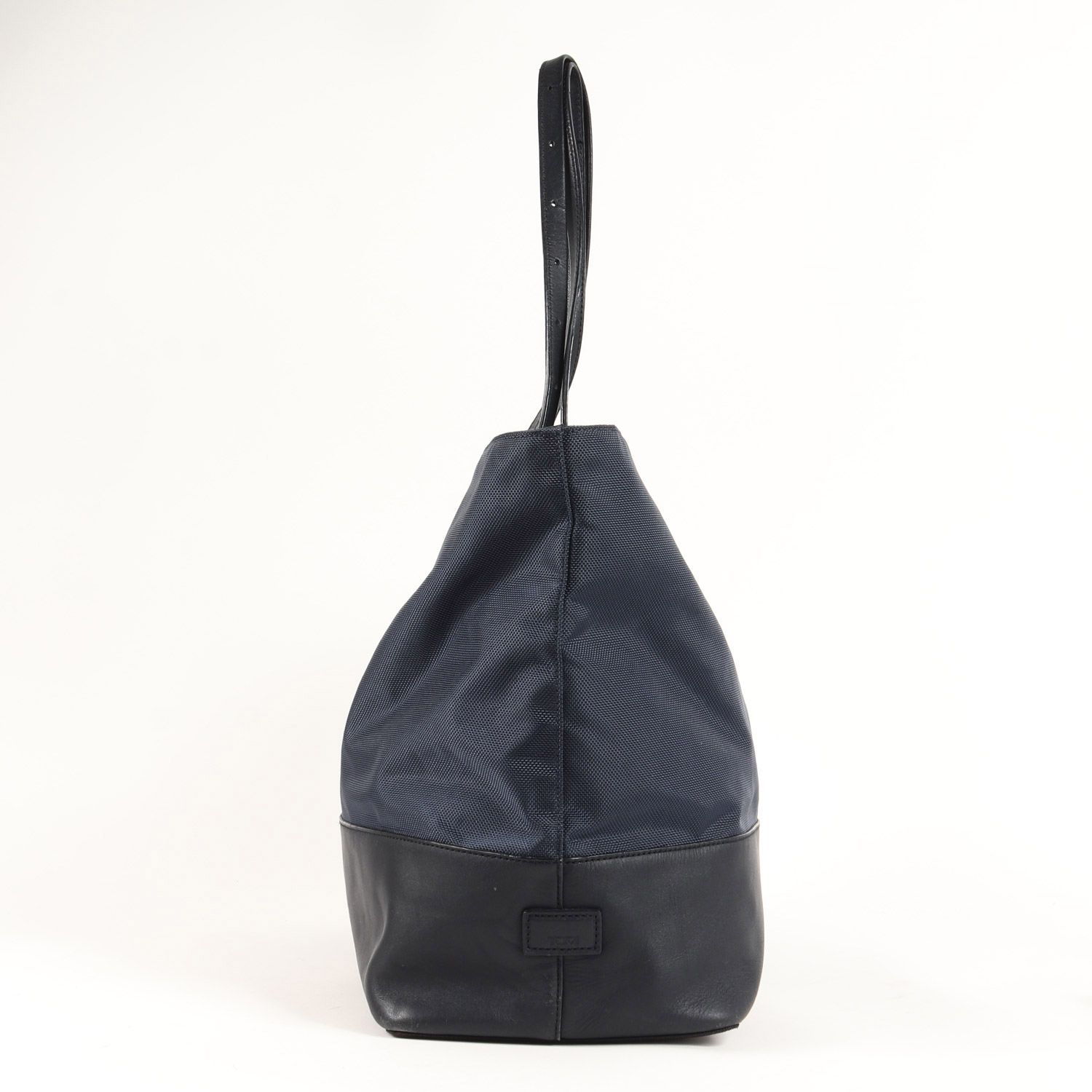 TUMI SOPHNET レザーコンビトートバッグ ポーチ付き ネイビー