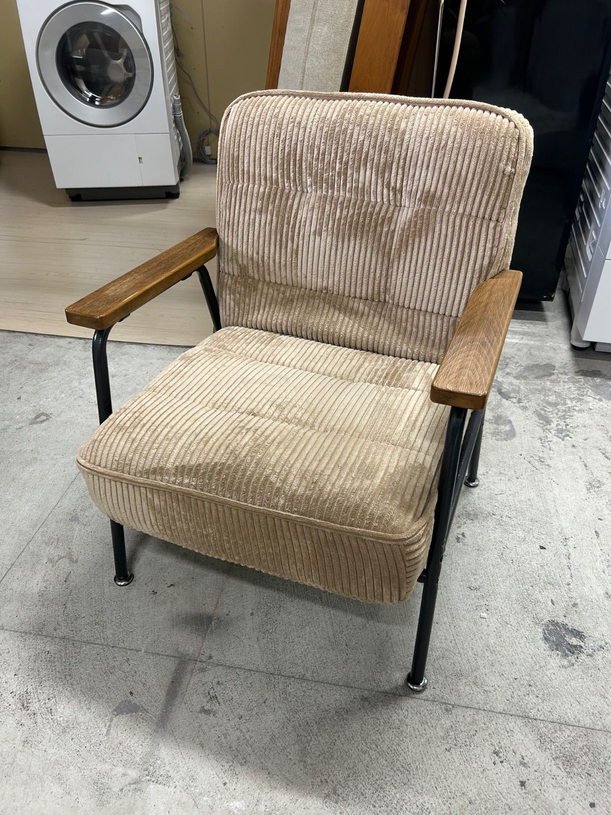 高級 IDC大塚家具 レザー 総革 オットマン オットマン レザー