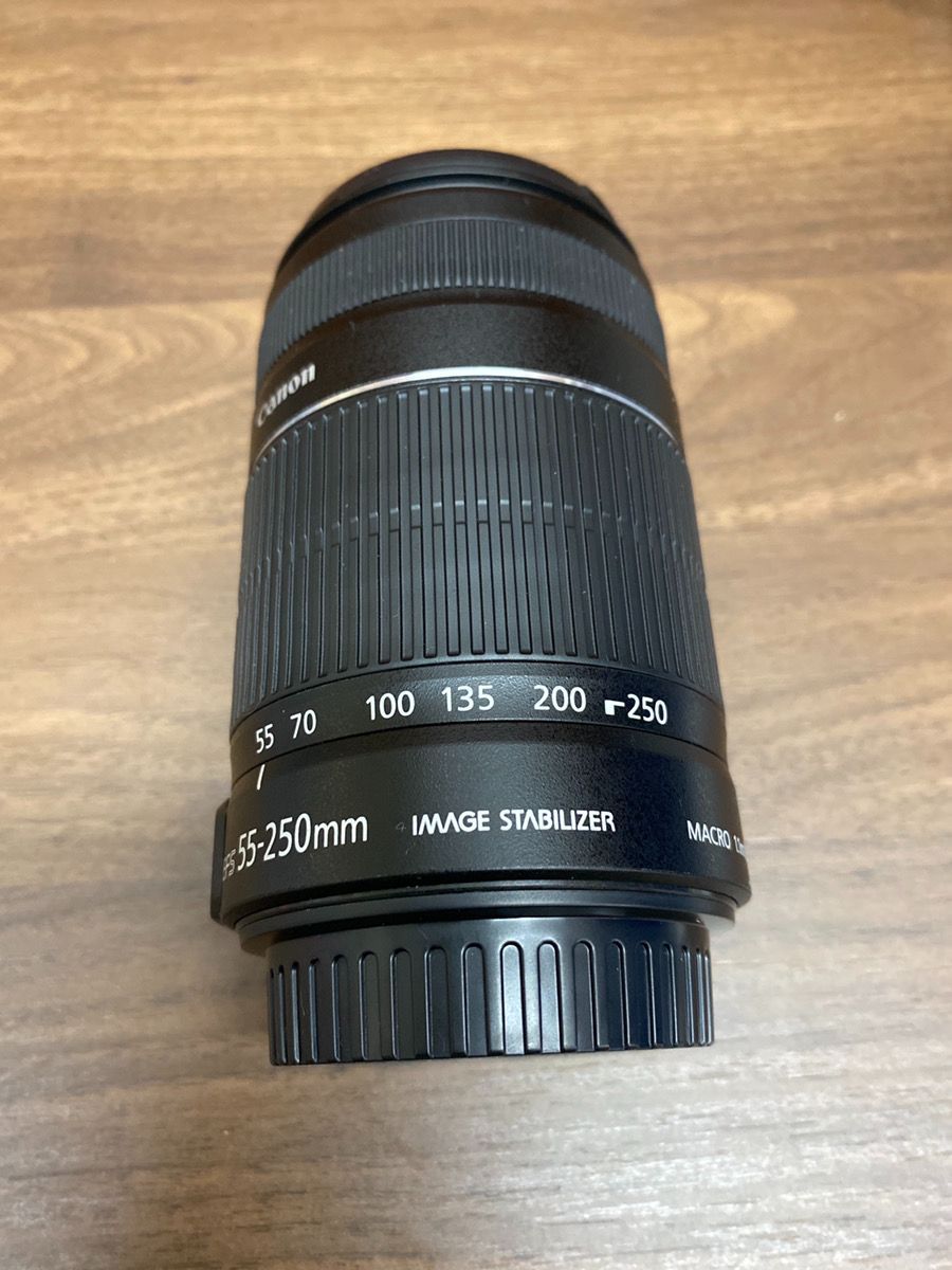  キャノン CANON EF S 55 250 mm F 4 5 6 IS STM レンズ(ズーム) カメラ