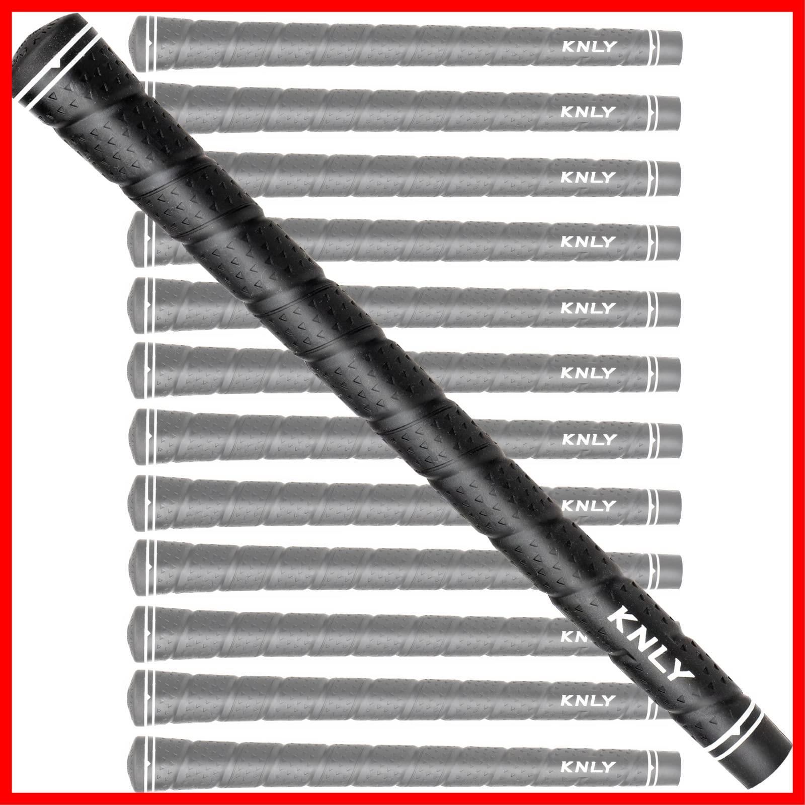 【在庫処分】Wrapゴルフグリップ13セットは、滑り止めのTPEゴム複合材質であり、全天候標準/中型混合のゴルフクラブグリップであり、7色から選択できます KNLY