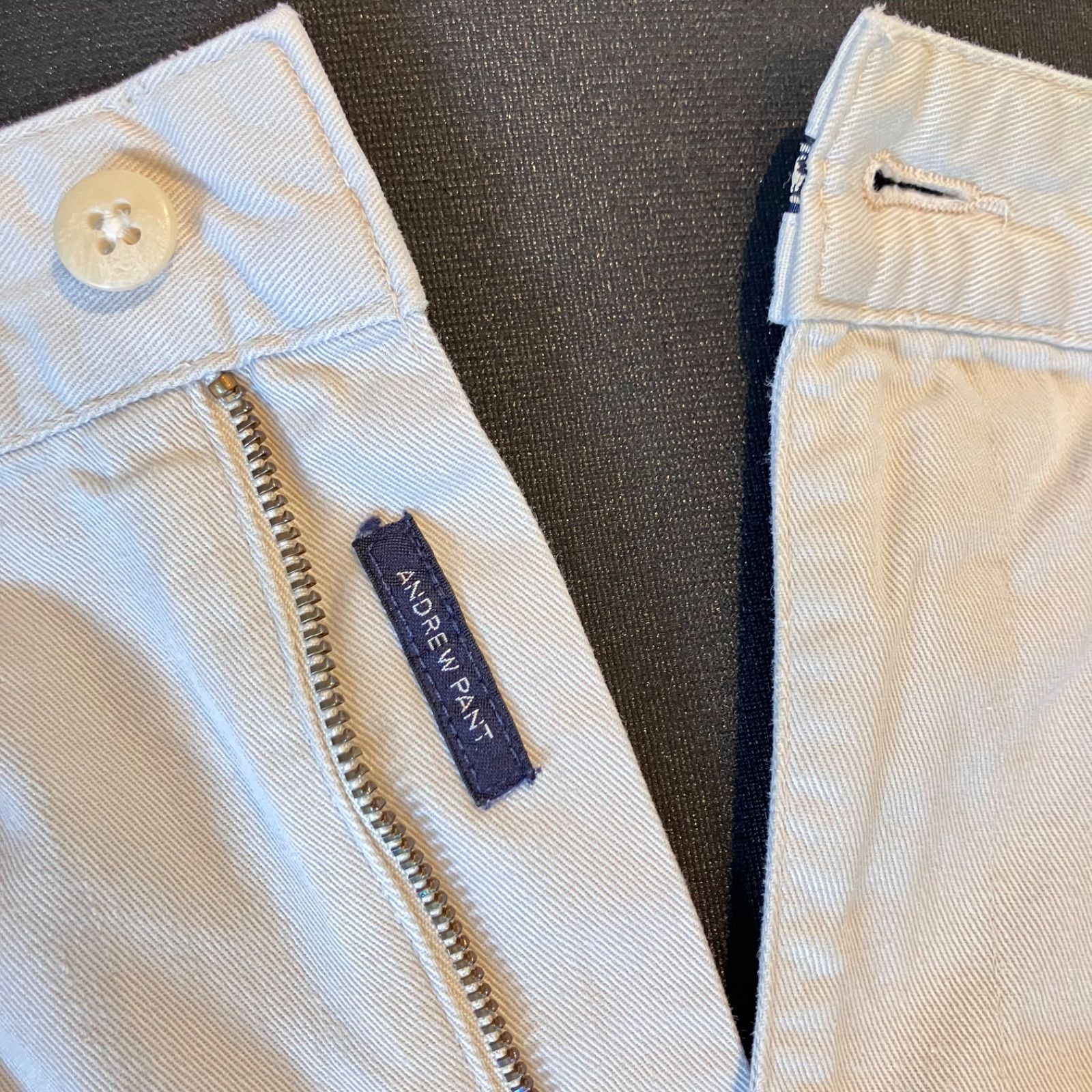 USA製　90s　ポロラルフローレン　ポロチノ　ANDREW　アイボリー　W36 90's POLO by Ralph Lauren ポロバイ ラルフローレン RL ポロチノ