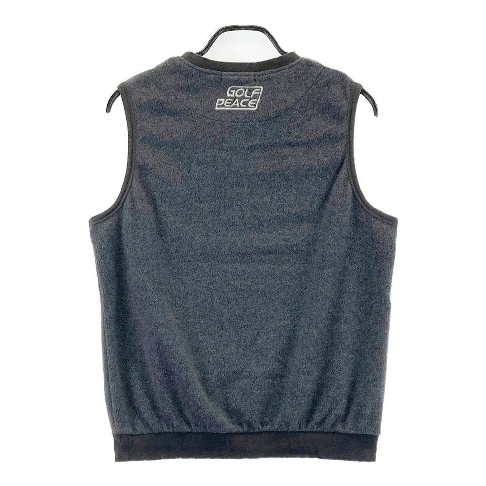 サイズ M ROUGH-SWELL ラフアンドスウェル フリースベスト グレー系 240101434050 ゴルフウェア メンズ ストスト