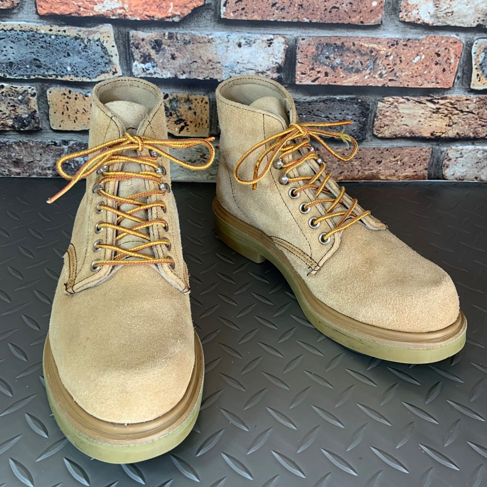 ☆REDWING 8128 刺繡羽タグ スーパーソール ラウンドトゥワーク ☆REDWING 8128 刺繡羽タグ スーパーソール ラウンドトゥワーク