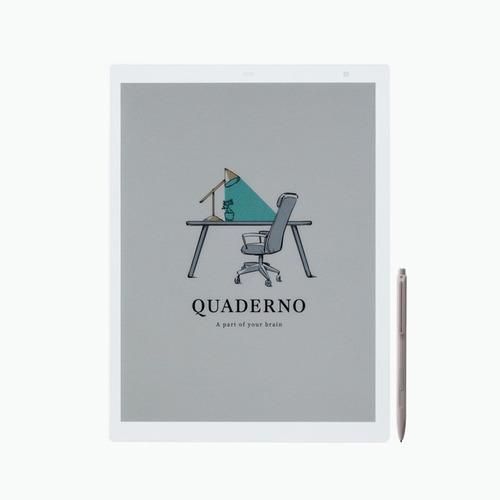 富士通 電子ペーパー クアデルノ QUADERNO A4 Gen.3C FMVDP43CA4 本体 A4サイズ サテンホワイト 趣味 ビジネス 会議 勉強 楽譜 学習 スケッチ イラスト