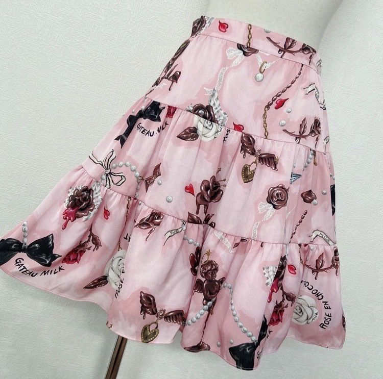 MILK ショコラローズ スカート - メルカリ 