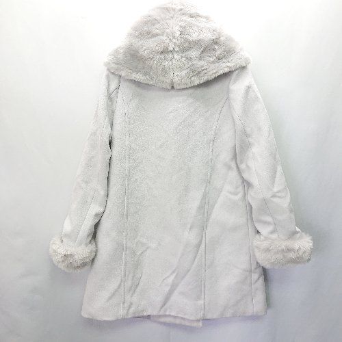 □ MAJESTIC LEGON マジェスティックレゴン ファー 長袖 コート サイズ 