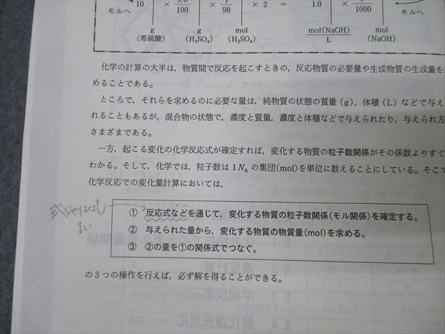 駿台 化学特講I(計算問題) テキスト 2024 夏期 山下幸久 034S0D 駿台 化学特講I(計算問題) テキスト 2024 夏期 山下幸久 034S0D