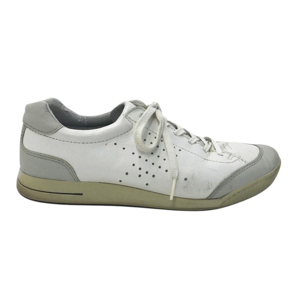 ecco エコー  スパイクレスシューズ  ホワイト系 41 [240101433101] ゴルフウェア メンズ ストスト ecco エコー スパイクレスシューズ ホワイト系 41 ゴルフウェア