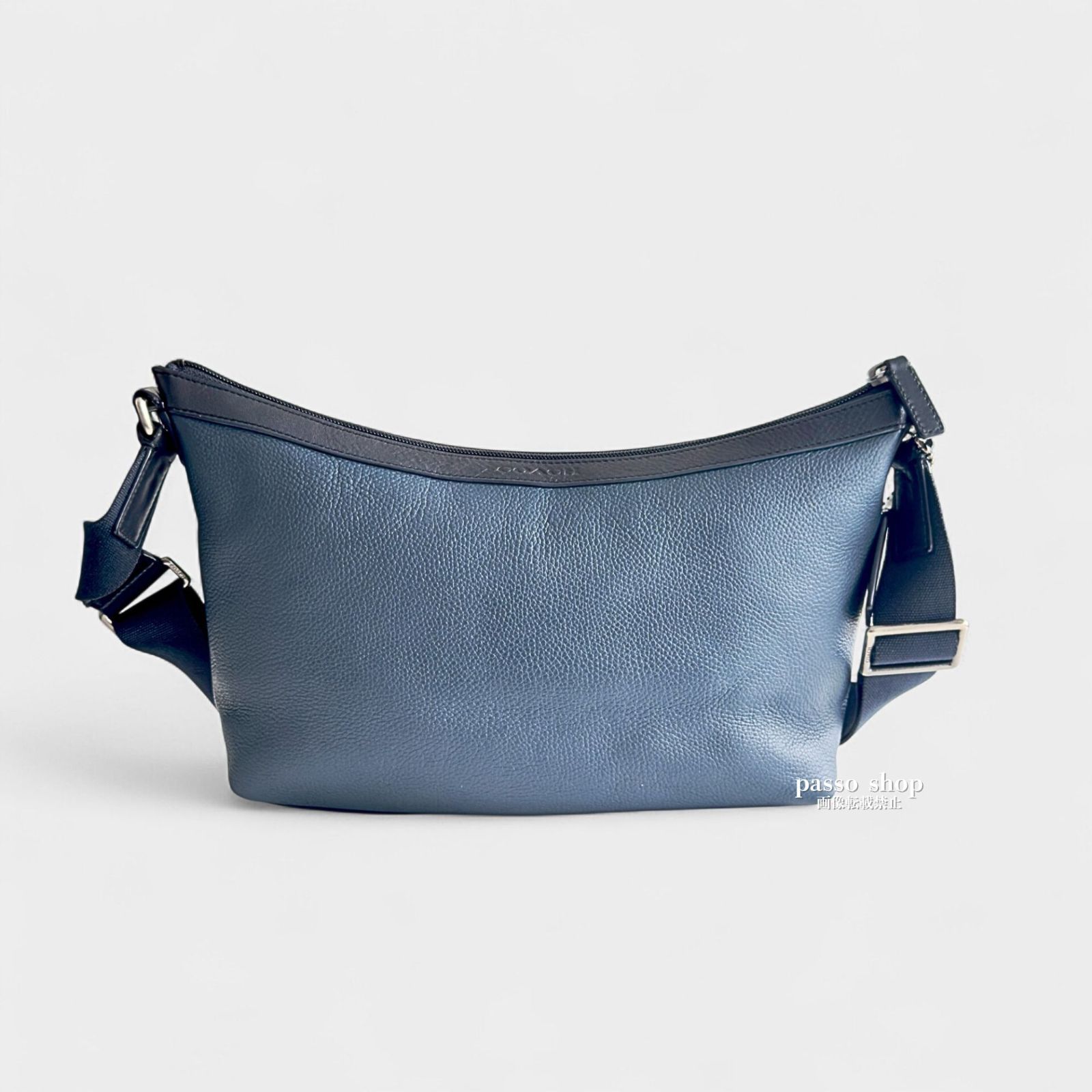 ⭐美品⭐COACH ネイビー レザートートバッグ　a4 収納 大容量 リクルート ⭐美品⭐COACH ネイビー レザートートバッグ a4 収納 大容量