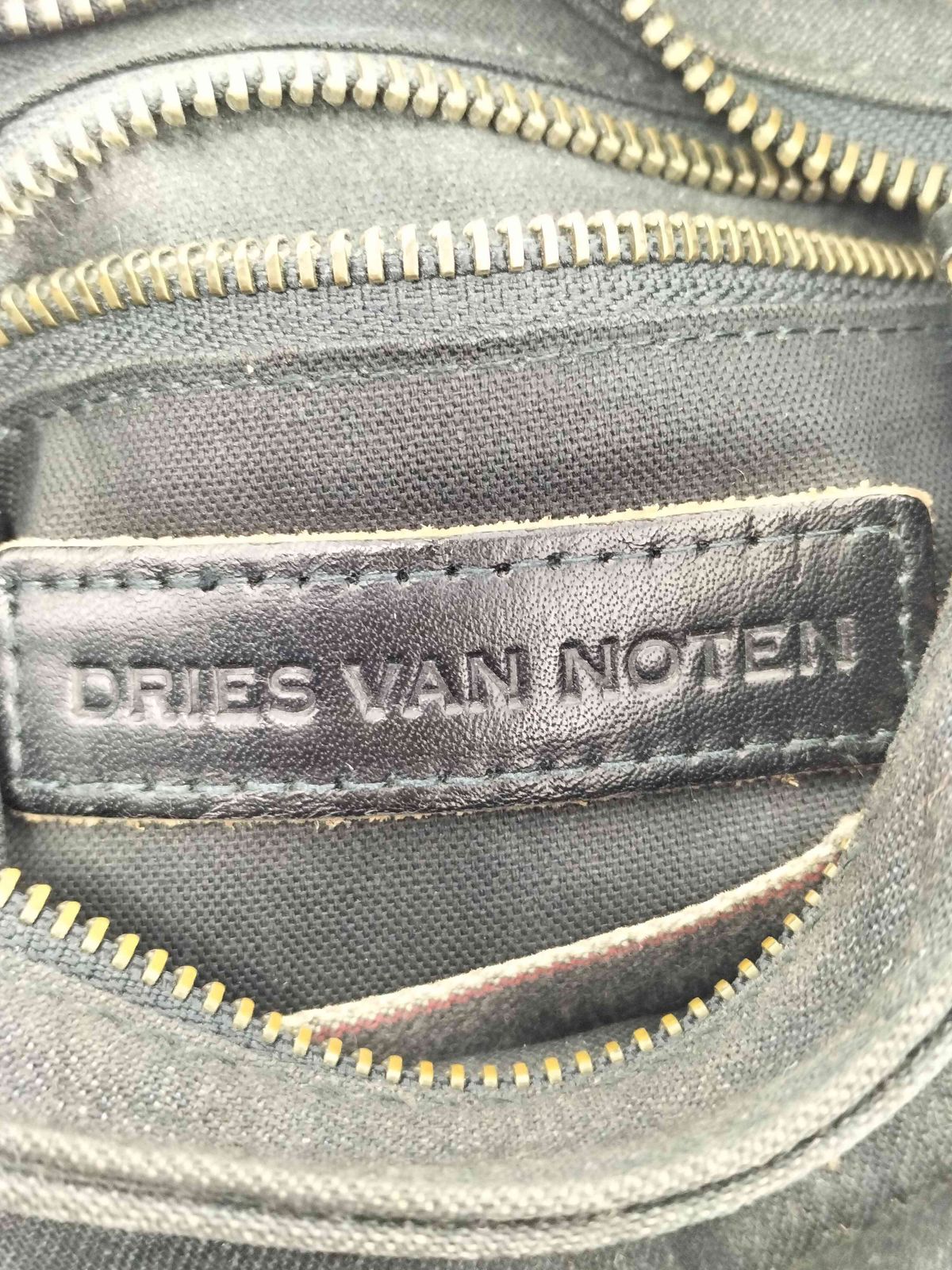 ドリスヴァンノッテン DRIES VAN NOTEN レザーストラップ キャンバス